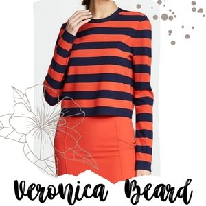 Veronica Beard Broome sz s long sleeve crewneck